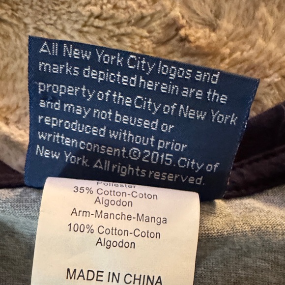 🚓 Official NYPD Raglan Baseball Tee – Size XL - Picture 6 of 8